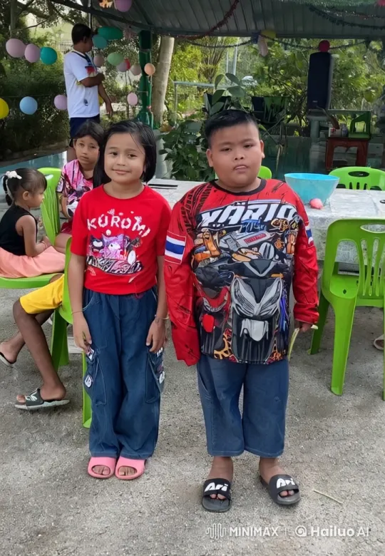 Children Practicing Muay Thai in Colorful Outfits – AI Generated Video | Hailuo AI