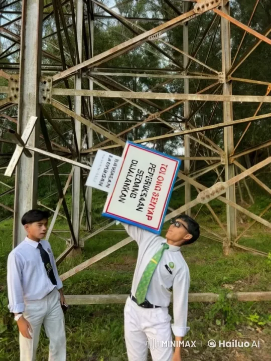 Boys Engage in Intense Kung Fu Battle Under Metal Structure – AI Generated Video | Hailuo AI