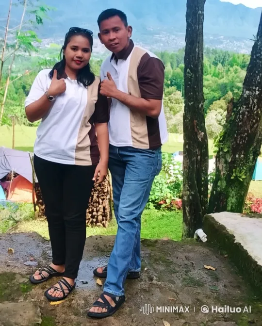 Couple Performs Synchronized Kung Fu in Scenic Mountains – AI Generated Video | Hailuo AI
