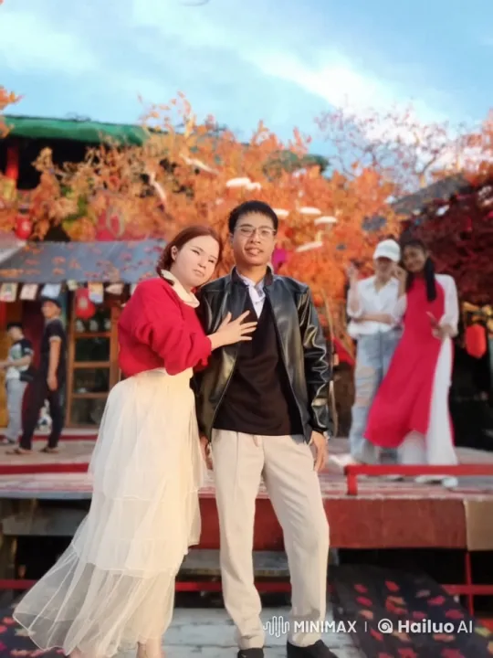 Autumn Leaves: Kung Fu Mastery in Colorful Setting – AI Generated Video | Hailuo AI