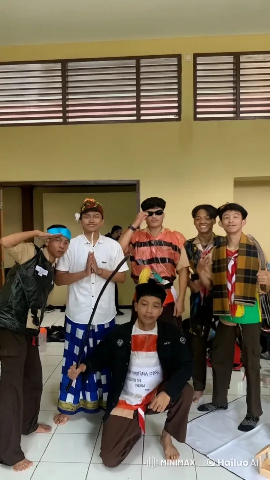 Martial Arts Performers Showcase Skills in Coordinated Routine – AI Generated Video | Hailuo AI