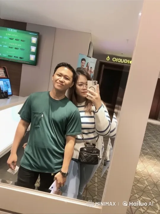 Kungfu Boxer Prepares in Movie Theater Lobby – AI Generated Video | Hailuo AI