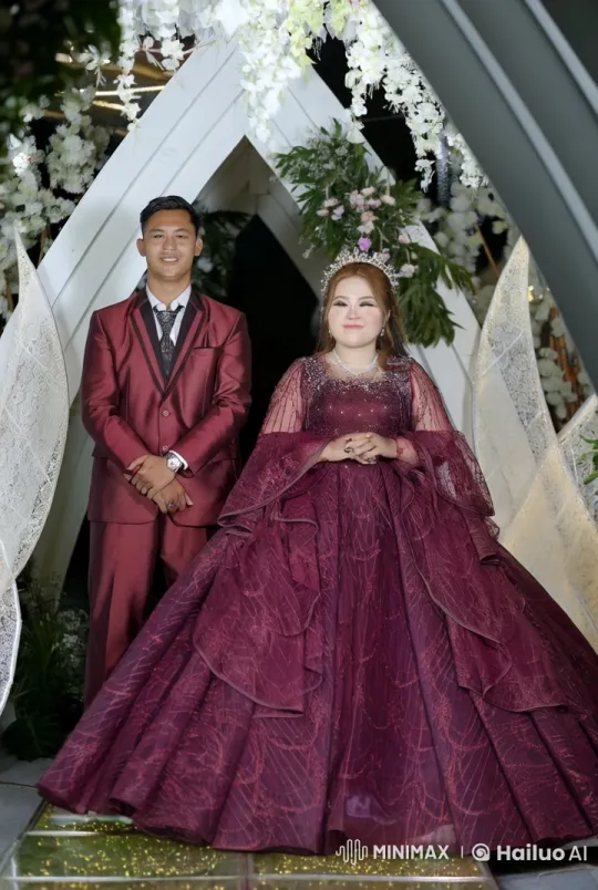 Bride and Groom Display Martial Arts in Elegant Ceremony – AI Generated Video | Hailuo AI