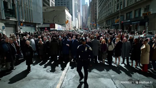 Officer Reveals True Identity in Dramatic Transformation – AI Generated Video | Hailuo AI