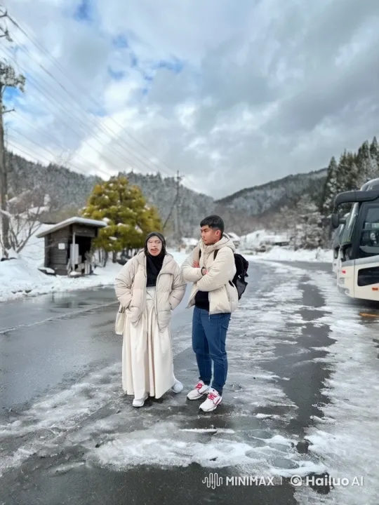 Kungfu Duel in Serene Winter Landscape – AI Generated Video | Hailuo AI