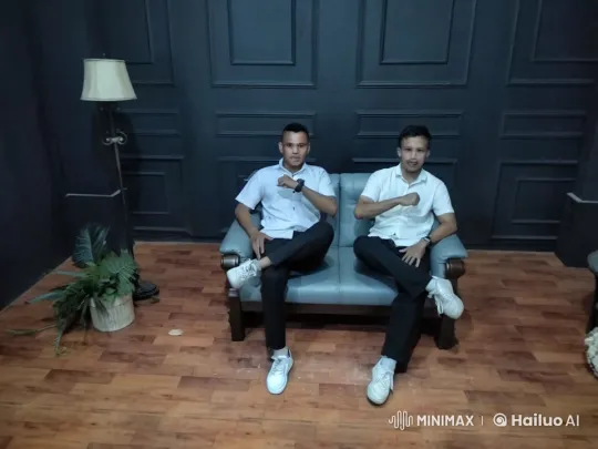 Dynamic Kungfu Display in a Dimly Lit Room – AI Generated Video | Hailuo AI