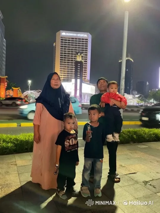 Family Performs Kung Fu in City Night – AI Generated Video | Hailuo AI