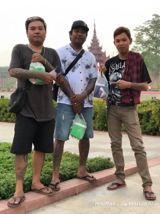Three Friends Display Friendship and Agility in Outdoor Sparring Scene – AI Generated Video | Hailuo AI