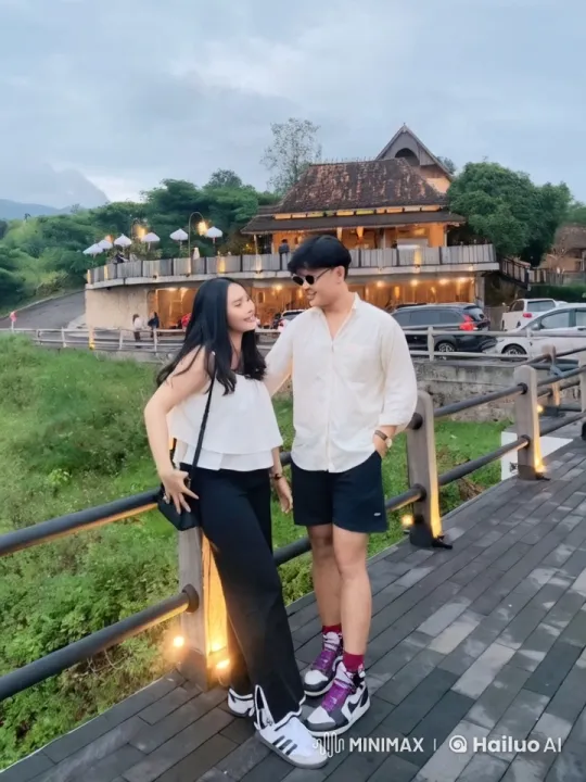 Couple Performs Energetic Kungfu in Serene Setting – AI Generated Video | Hailuo AI