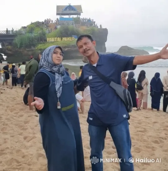 Kungfu Display on Pantai Kukup Beach – AI Generated Video | Hailuo AI