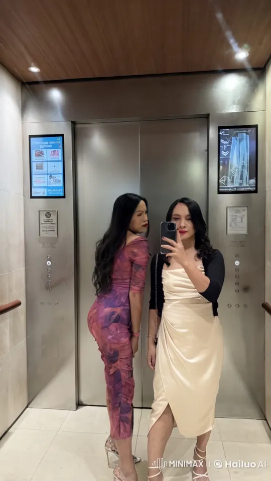 Elegant Women Perform Kungfu in Elevator – AI Generated Video | Hailuo AI