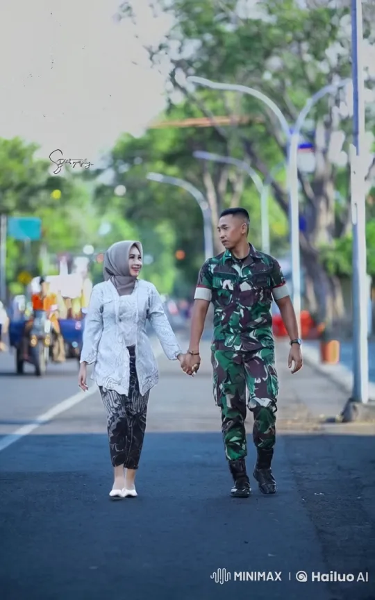 Couple's Street Kungfu Performance Showcases Martial Artistry – AI Generated Video | Hailuo AI