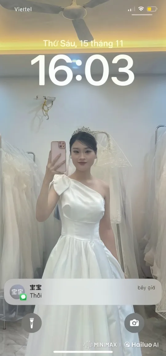 Bridal Kung Fu: Grace Meets Strength in Wedding Boutique – AI Generated Video | Hailuo AI