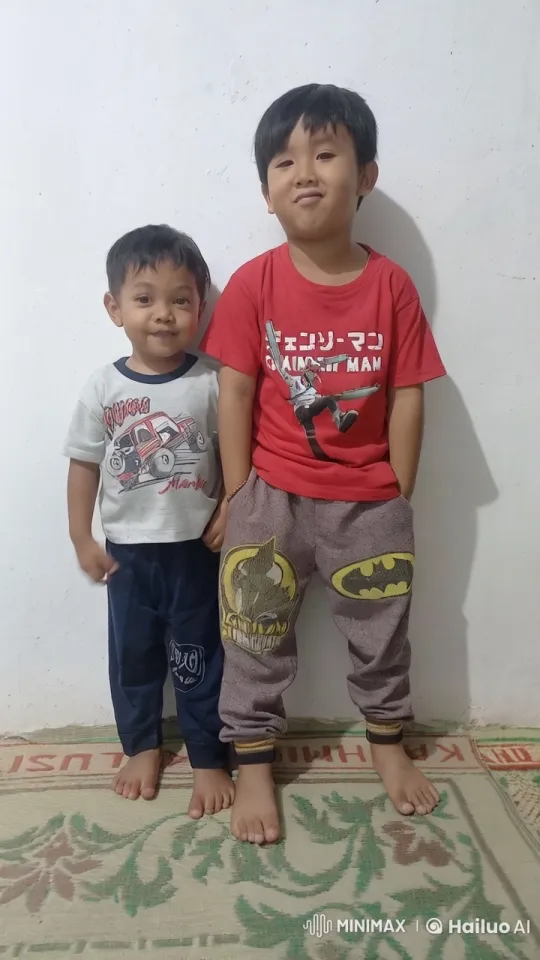 Boys Emulate Kungfu in Character-Themed Clothes – AI Generated Video | Hailuo AI