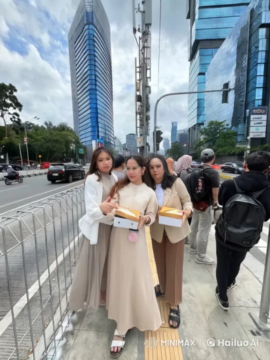 Urban Kungfu Performance by Three Women – AI Generated Video | Hailuo AI
