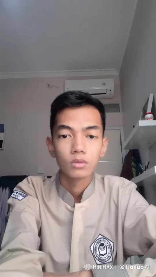 Young Man Smoking in Casual Indoor Setting – AI Generated Video | Hailuo AI