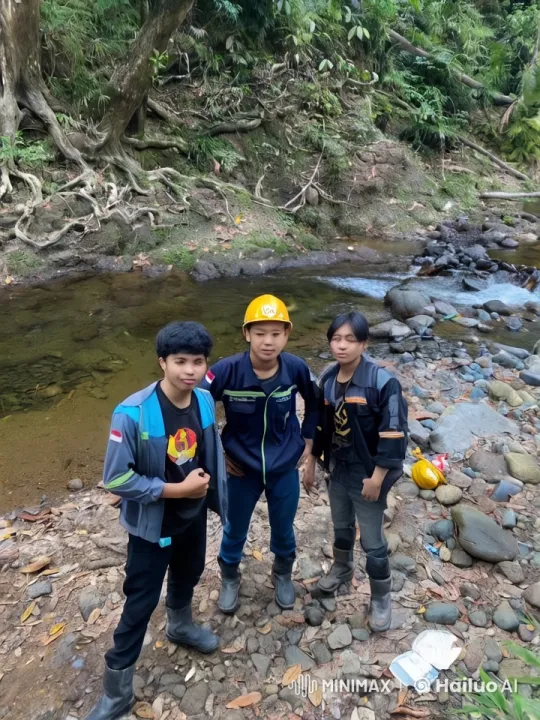 Martial Artists Showcase Skills in Forest Stream Setting – AI Generated Video | Hailuo AI