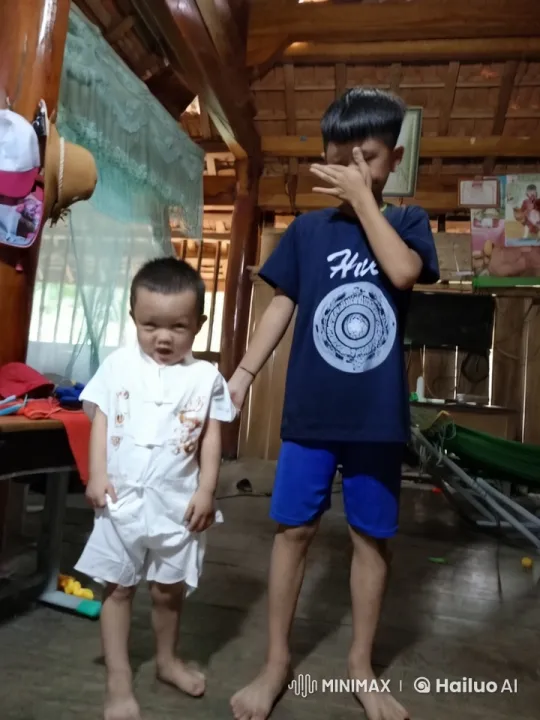 Boys Display Martial Arts Skills in Wooden House – AI Generated Video | Hailuo AI