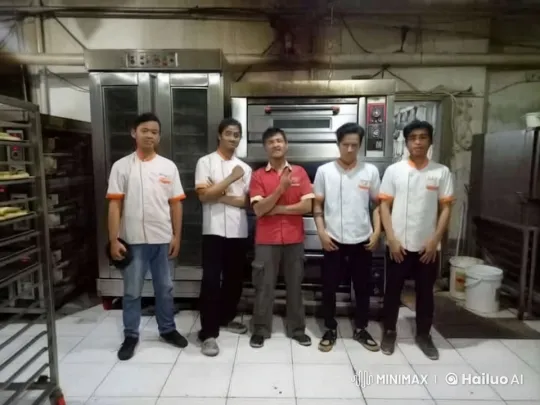 Kung Fu Masters Perform in Commercial Kitchen Setting – AI Generated Video | Hailuo AI