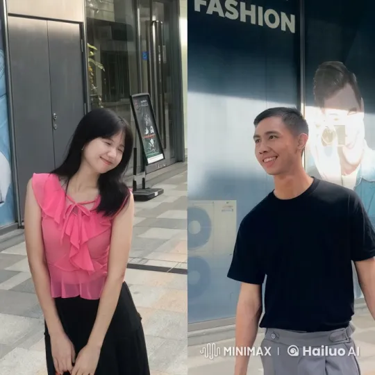 Urban Combat Scene: Woman vs. Man Showcasing Martial Arts Skills – AI Generated Video | Hailuo AI