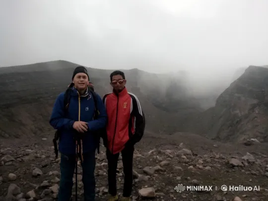 Kungfu Masters Display Skills in Misty Mountains – AI Generated Video | Hailuo AI
