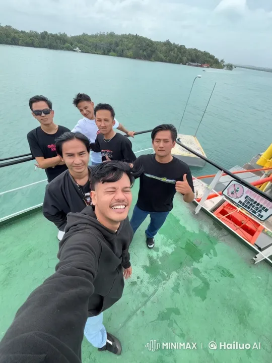 Young Men Practice Kungfu on Boat Deck – AI Generated Video | Hailuo AI