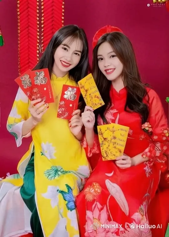 Traditional Vietnamese Dresses, Dynamic Kungfu Display – AI Generated Video | Hailuo AI