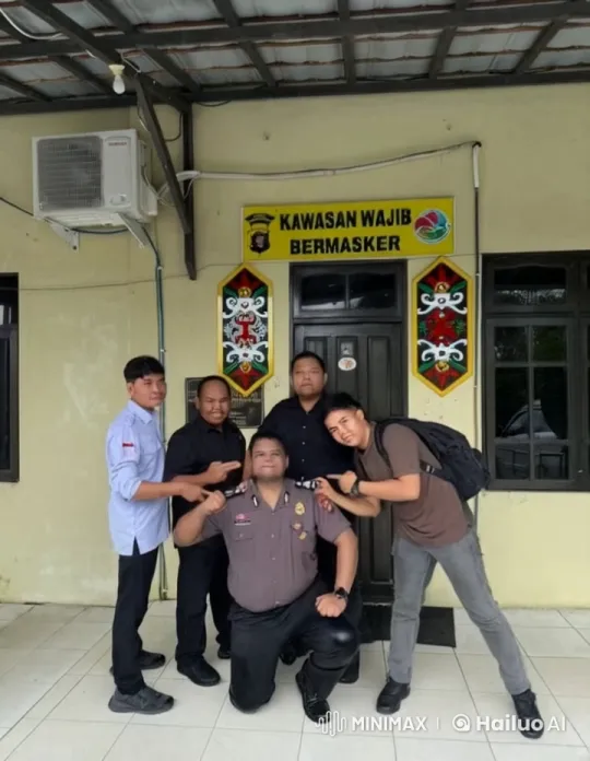 Police and Civilians Perform Kungfu in Front of Building – AI Generated Video | Hailuo AI