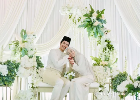 Martial Artists Perform Amidst Elegant Floral Setting – AI Generated Video | Hailuo AI