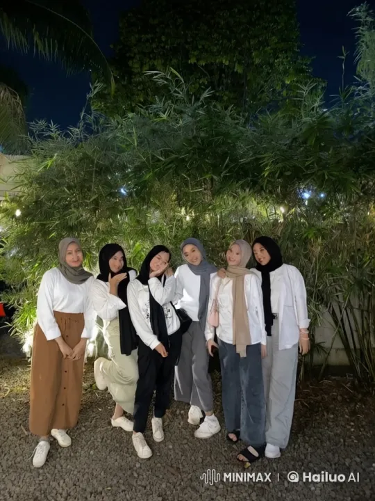 Friends Enjoy Energetic Kung Fu Under Night Sky – AI Generated Video | Hailuo AI