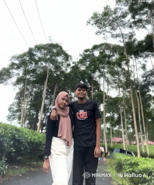 Young Couple Practices Kungfu in Scenic Path – AI Generated Video | Hailuo AI