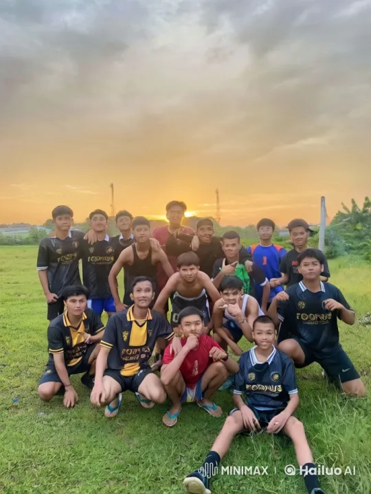 Young Men Display Kung Fu Skills at Sunset – AI Generated Video | Hailuo AI