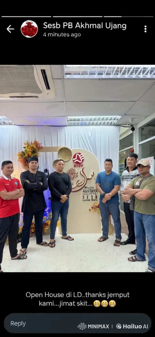 Martial Arts Display at Hari Raya Majlis in Lahad Datu – AI Generated Video | Hailuo AI