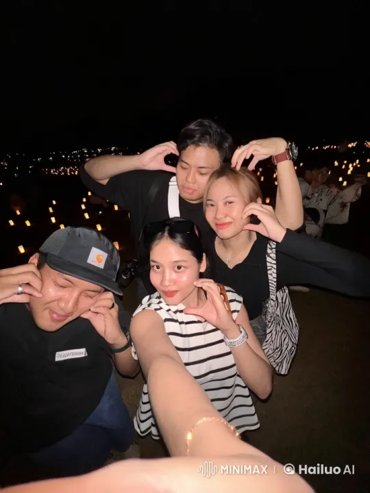 Nighttime Kung Fu Photoshoot with Lanterns – AI Generated Video | Hailuo AI