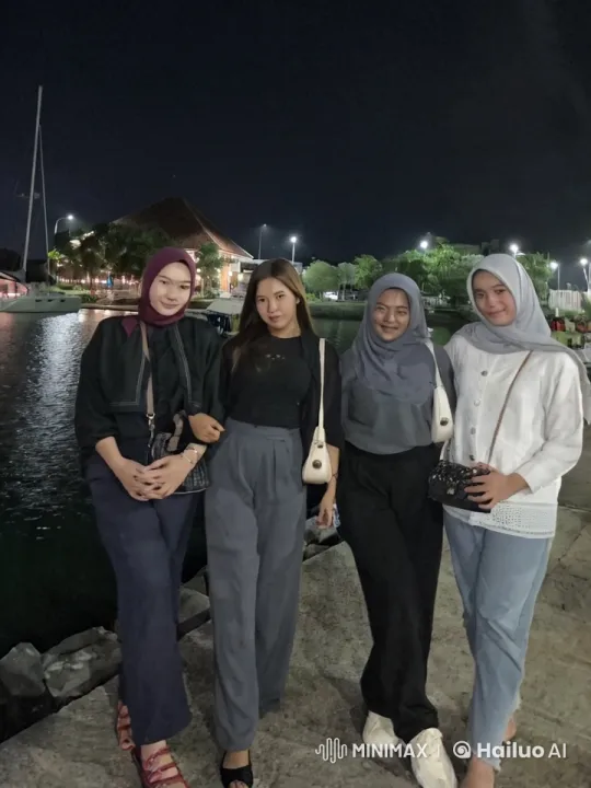 Women Practicing Kung Fu at Night by Marina – AI Generated Video | Hailuo AI