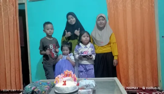 Children and Adult Practice Kungfu at Birthday Celebration – AI Generated Video | Hailuo AI