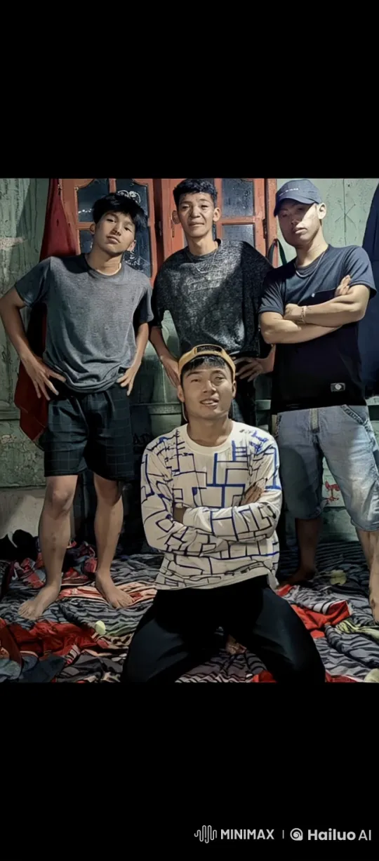 Young Men Showcase Skilled Kungfu in Rustic Setting – AI Generated Video | Hailuo AI