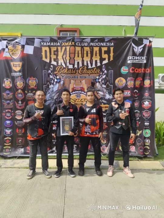 Yamaha XMAX Club Indonesia Bekasi Chapter Celebrates with Martial Arts – AI Generated Video | Hailuo AI