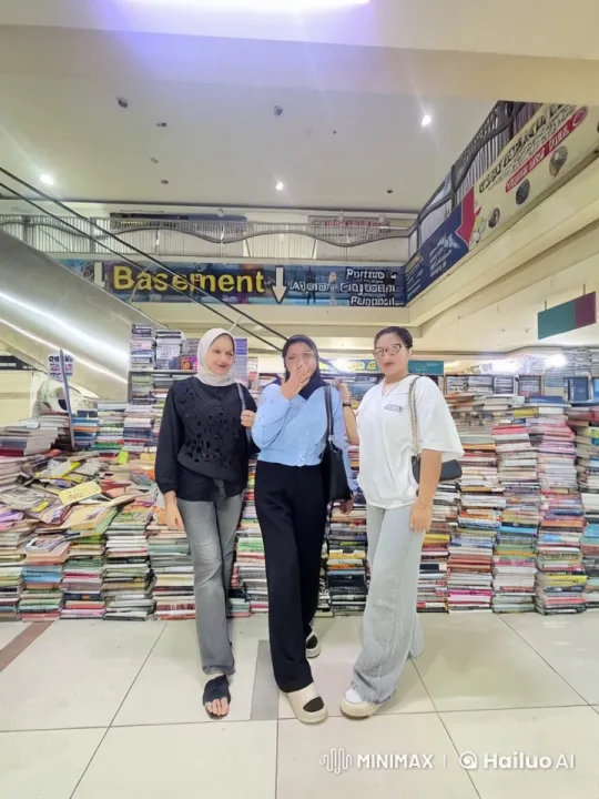 Kungfu Masters Showcase Skills in Bustling Book Market – AI Generated Video | Hailuo AI