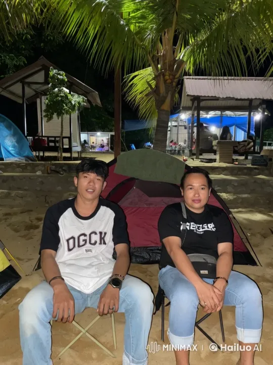 Nighttime Kung Fu Sparring by Camping Tent – AI Generated Video | Hailuo AI