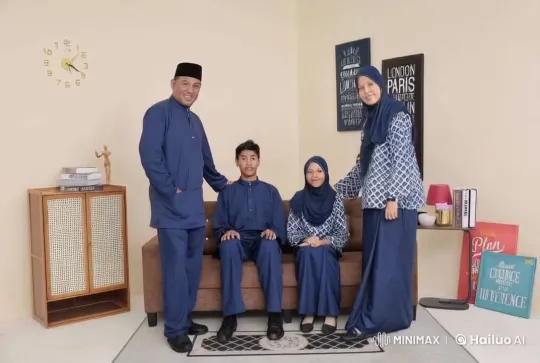 Family Bond Through Synchronized Kungfu Performance – AI Generated Video | Hailuo AI
