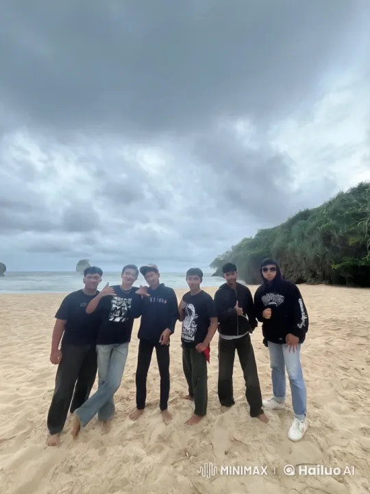 Kung Fu Display on Sandy Beach with Lush Cliffs – AI Generated Video | Hailuo AI