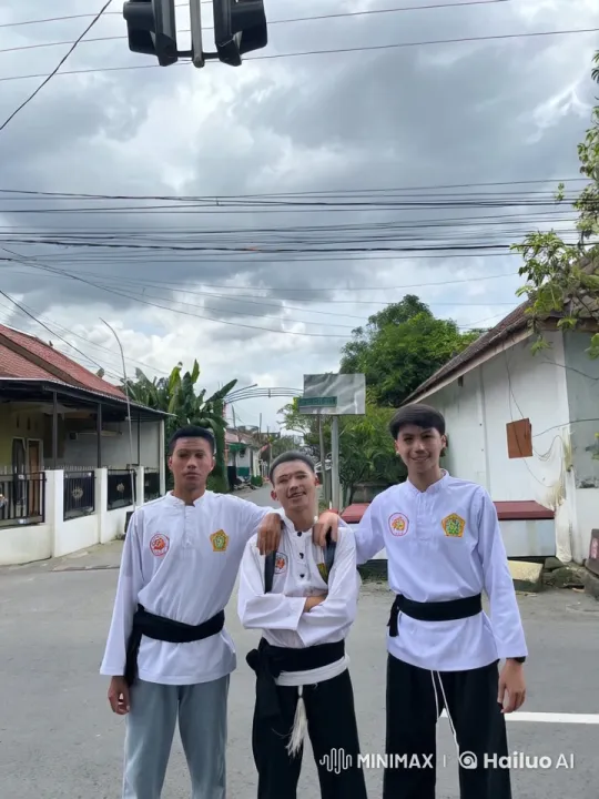 White-Belted Martial Artists' Dynamic Kung Fu Showdown in Suburb – AI Generated Video | Hailuo AI