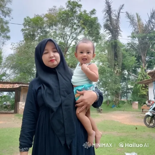 Baby Practicing Playful Kicks in Nature Setting – AI Generated Video | Hailuo AI