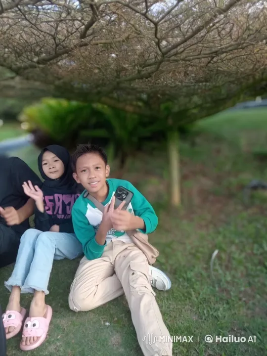 Children's Intense Kungfu Battle Under Tree – AI Generated Video | Hailuo AI