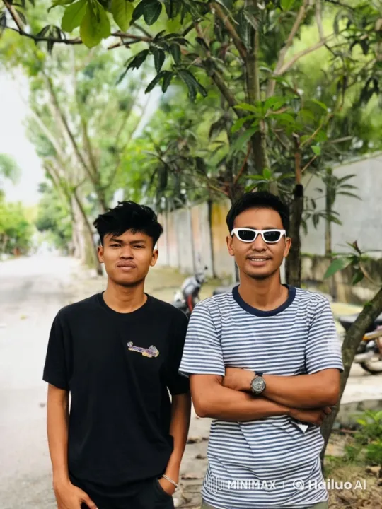 Two Young Men Practicing Kungfu on a Quiet Street – AI Generated Video | Hailuo AI