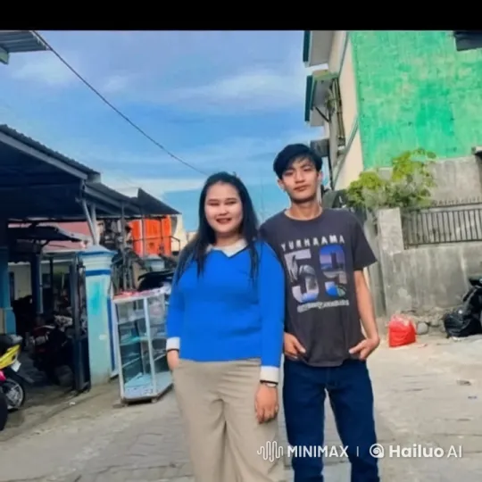 Young Couple in Casual Attire in Urban Setting – AI Generated Video | Hailuo AI