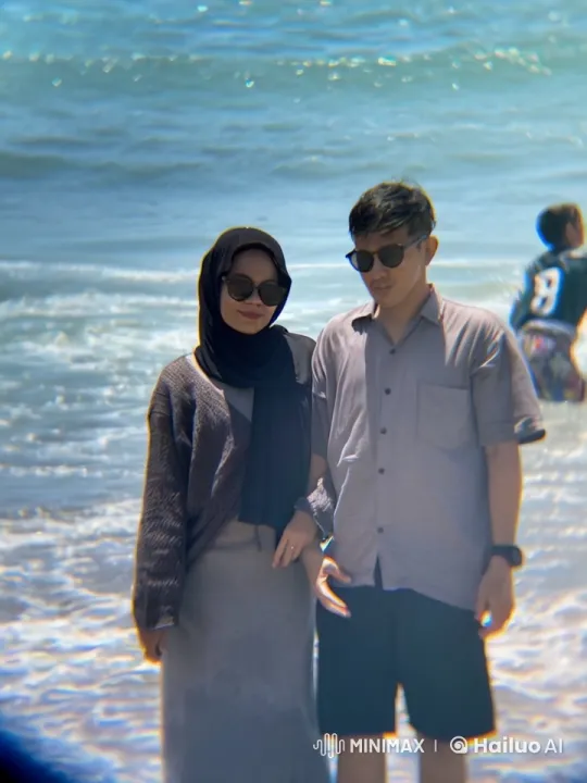 Couple Practicing Kung Fu on a Beach – AI Generated Video | Hailuo AI
