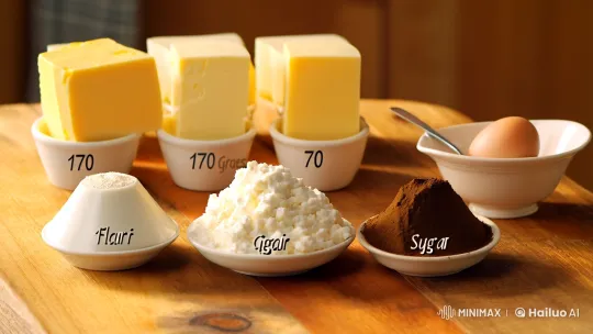 Artful Baking: Crafting a Perfect Chocolate Cake – AI Generated Video | Hailuo AI