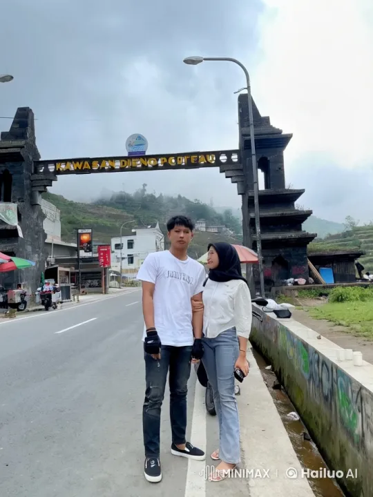 Couple Performs Dynamic Kungfu on Dieng Plateau – AI Generated Video | Hailuo AI